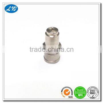 stainless steel CNC Hex connector pipe bushing