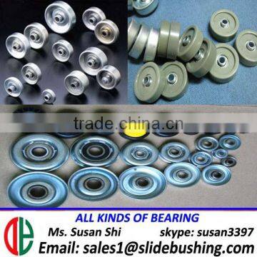 carbon steel stainless steel chrome steel plastic abs nylon rubber skate roller bearing conveyor