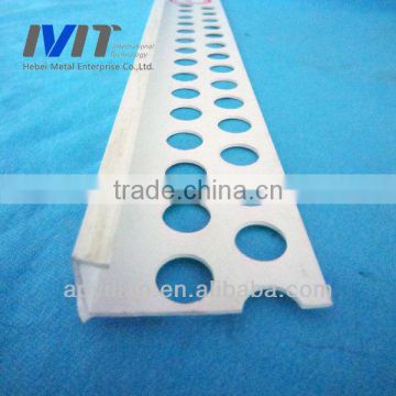 China MT round hole PVC plastic corner bead made in China