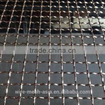 Stainless steel crimped mesh used as filter parts