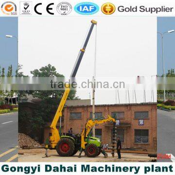 100HP 4wheel forest tractors with log trailers and cranes FOR drilling