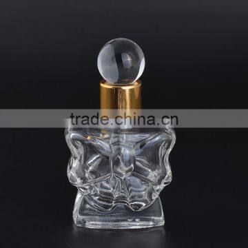 Butterfly Shaped Empty Clear Glass Perfume Bottle With Glass Stick Cap for Cosmetic Essential Oil Packaging photo-2