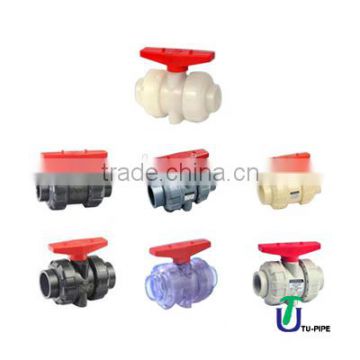 PVC/CPVC/PP/PVDF Compact ball valves JIS