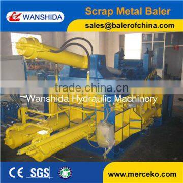 High Efficiency Push Out Scrap Metal Bailer Compactor Machine photo-4