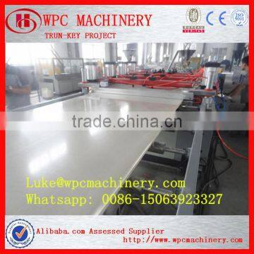 PVC wpc crust foam board machine/making machine