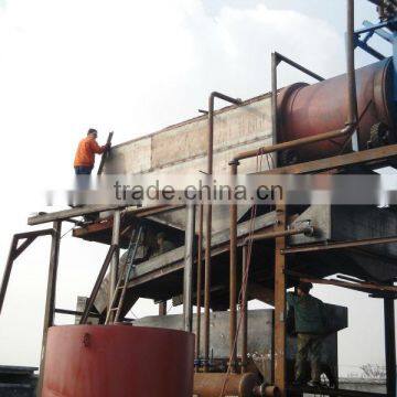 Bucket and Chain Equipment of Gold Extraction Overwater photo-4