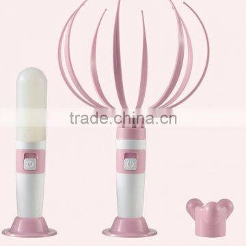 Cheap 3 in 1 Multifunctional Battery Operated Head Massager photo-5