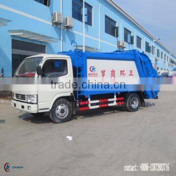 95hp DONGFENG 4*2 Rubbish Compactor Truck 5 m3