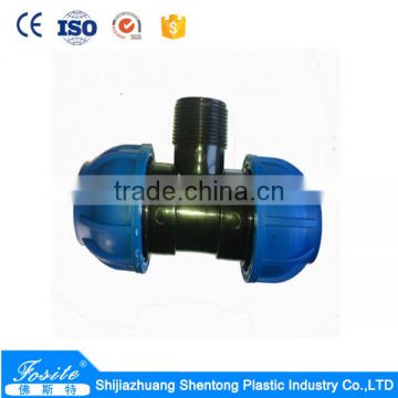 PN10 irrigation HDPE pipe fittings