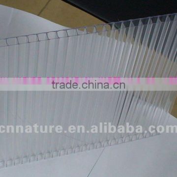 Hight light transmission polycarbonate hollow sheet for green house