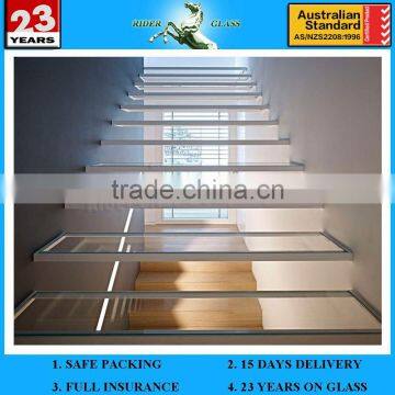 3-19mm Tempered Glass Staircase for Sale photo-3