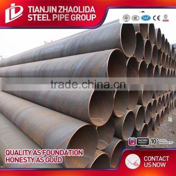 Large Diameter SSAW Sprial Steel Pipe With Painted 3PE Oil and Galvanzied photo-3