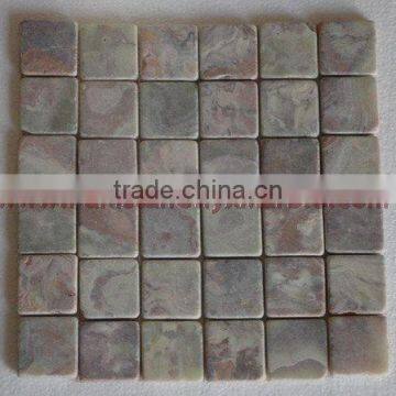Top Quality Cheap Price ONYX TUMBLED MOSAIC TILES COLLECTIONS photo-3