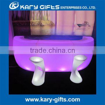 Hard Plastic Led Bar Counter Table Bar Led Furniture photo-4