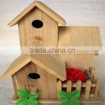 Wooden houses wood Villa model shape sorter toy crazy toys for kids