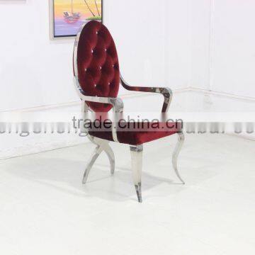 wholesale fashionable Hotel Furniture Lounge Chair Luxury Elegant European Style Dining Room Chair