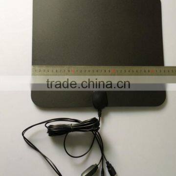 Factory HD Clear Digital Indoor TV Antenna, Free To Air Flat Amplified TV Antenna 50miles Range Strong Signal America TV Antenna photo-3