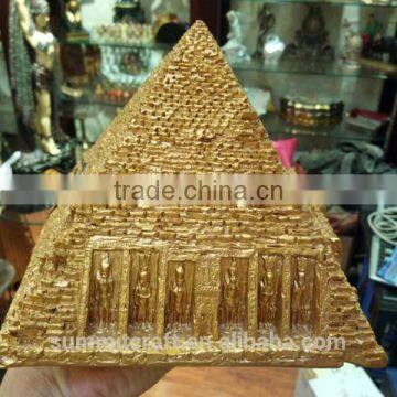 Custom Polyresin Fashion Design Egyptian Pyramid Decorations Money Box photo-3