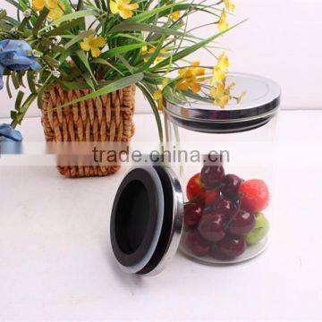 High Borosilicate Jars With Plastic Cover