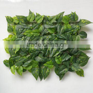 UV Protected Artificial Plastic Leaves Panel for Outdoor Wall Decoration photo-2