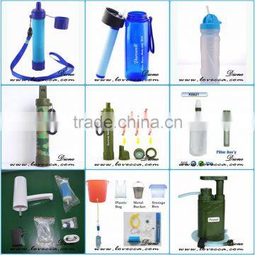 Camping&Hiking Bottle BPA Free Water Purified Bottle With UF Membrane and Activated Carbon Filter photo-6