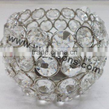 new wholesale crystal votive candle holders