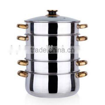 5 Layer Stainless Steel Steamer Pot photo-3