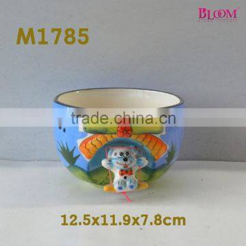 Hot Sale 3D Animal Ceramic Baby Bowl photo-6