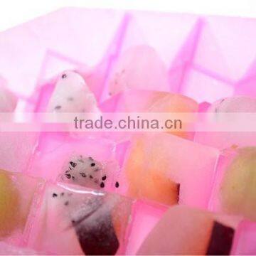 Crystal Shape Plastic Ice Mold With Cover photo-4