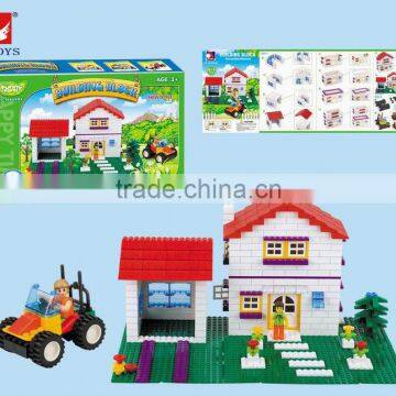 2015 HOT SALES BUILDING BLOCKS TOYS //LEARNING PARADISE 571PCS