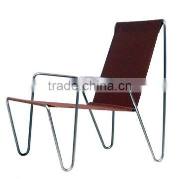 2015 new modern tubular hairpin metal frame arm chair