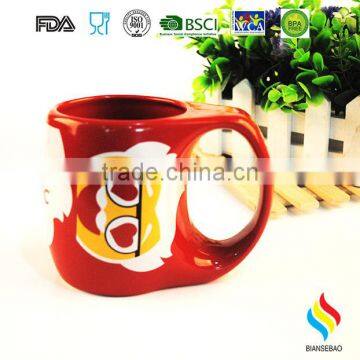 350ml Ceramic Coffee Mug Irregular Shape 3D Ceramic Mug photo-2