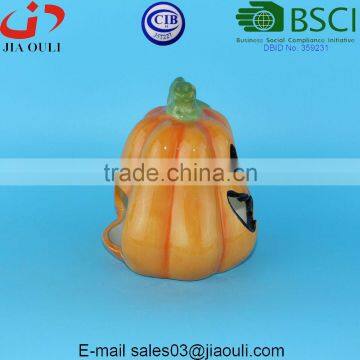 BSCI Audit Factory Ceramic Halloween Decoration Pumpkin photo-2