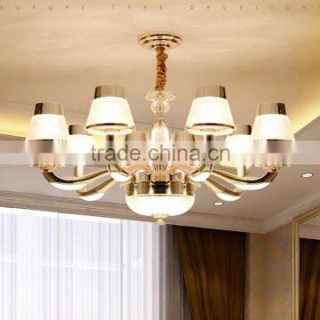 M990 Momoda decorations European simple Crystal modern living room bedroom lighting chandelier pendant lamp