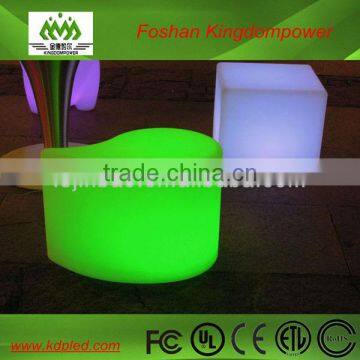 novel design illuminated bar use led cute stool