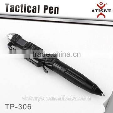 304 Stainless Steel Self Defense Tool Tactical Ball Point Pen,glass Breaker 2 in 1 TP-306 photo-4