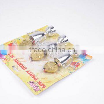 2017 Early Childhood Toys 6pcs Plastic Party Trophy&medal Set photo-2
