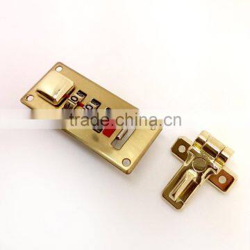 Combination Number Lock With Hasp for Pilot Case, Combination Lock With Push Buttom for Suitcase, Right Hand photo-4