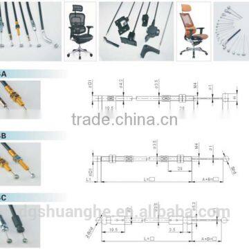Recliner Sofa Cable Mechanism/Furniture Parts Recliner Release Cable/Recliner Sofa Cable/Furniture Cable Grommets photo-2