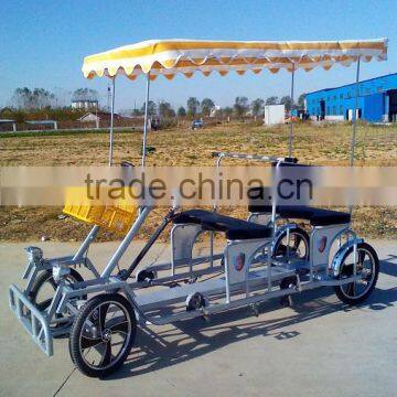 outdoor adult pedal car , pedal car 4 person