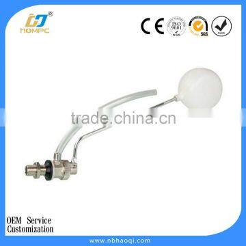 Male thread brass ball float water valve