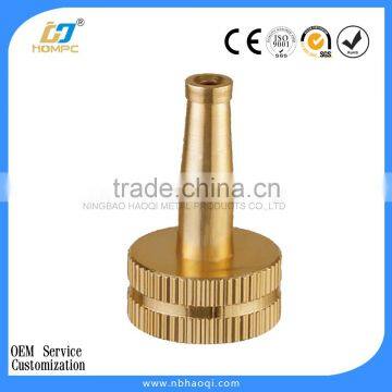 Garden adjustable watering brass hose nozzle