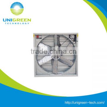 Exhasut fan for greenhouse cooling system