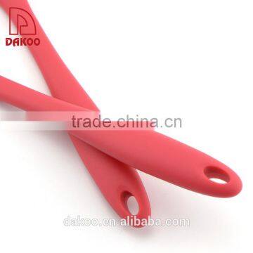 Heat Insulation Silicone Handle Slotted Spatula photo-4