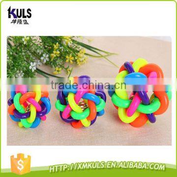 Soft Rubber Chew Ball Toy For Dogs Cats Dental Bite Resistant Tooth Cleaning Dog Toy Balls for Pet Toy Training Balls photo-2