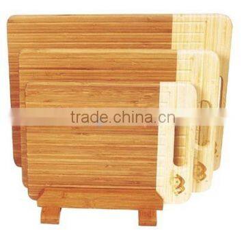 hot sale bamboo cutting boards with holder