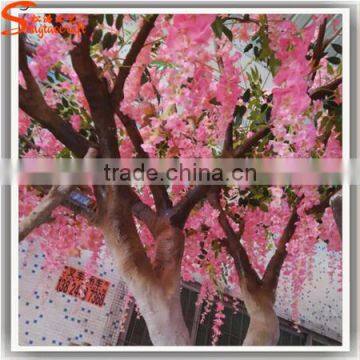 New Design Indoor Life Size Artificial Trees Plastic Cherry Blossom Branches for Wedding Decoration Cherry Tree photo-5