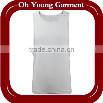 Custom man elongated gym shark tank top alibaba online shopping