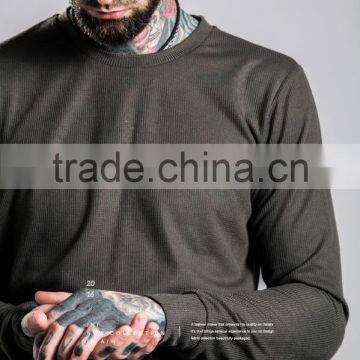 The Men Wholesale Blank Streetwear Side Split Latest Design Handsome Longline Shirt for Men photo-3