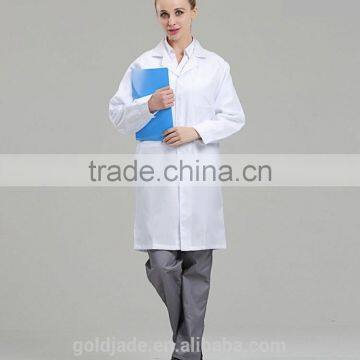 White Medical Coats Labcoat Medical Scrubs Doctor Uniform Nurse Clothing photo-2